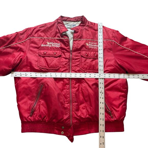 Vintage 1980s Winston Cup Racing Swingster Quilted Jacket Men’s Large NASCAR - Picture 3 of 6